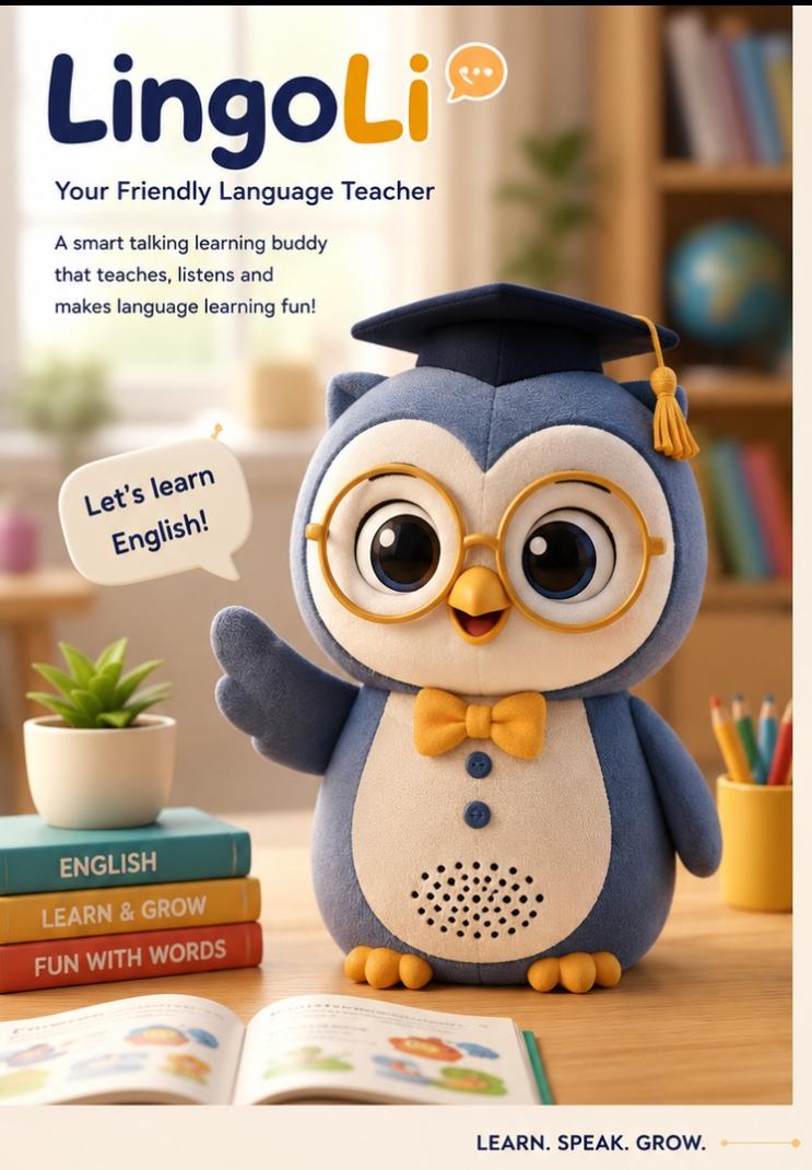 LingoLi friendly language teacher toy